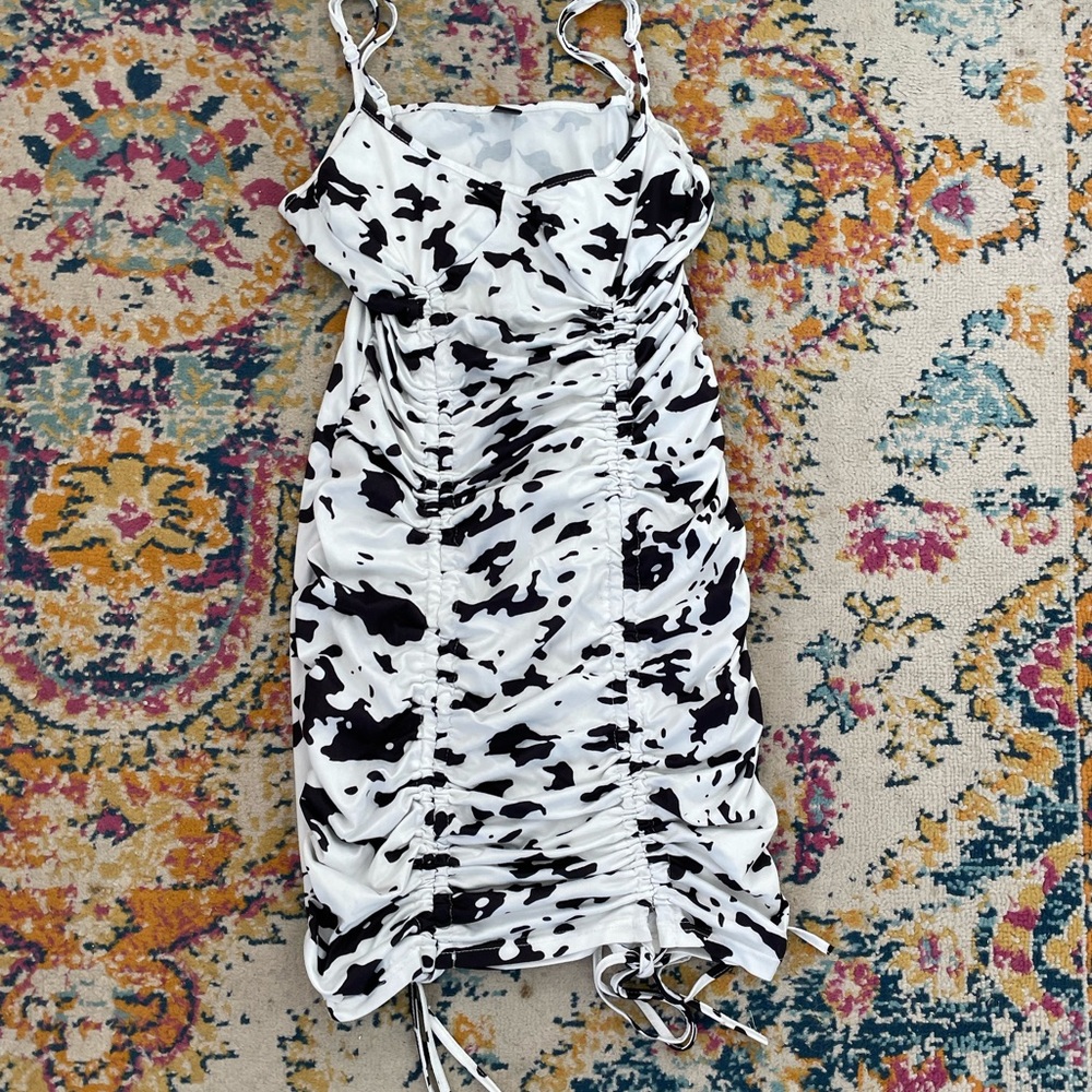 Cow print dress🐮